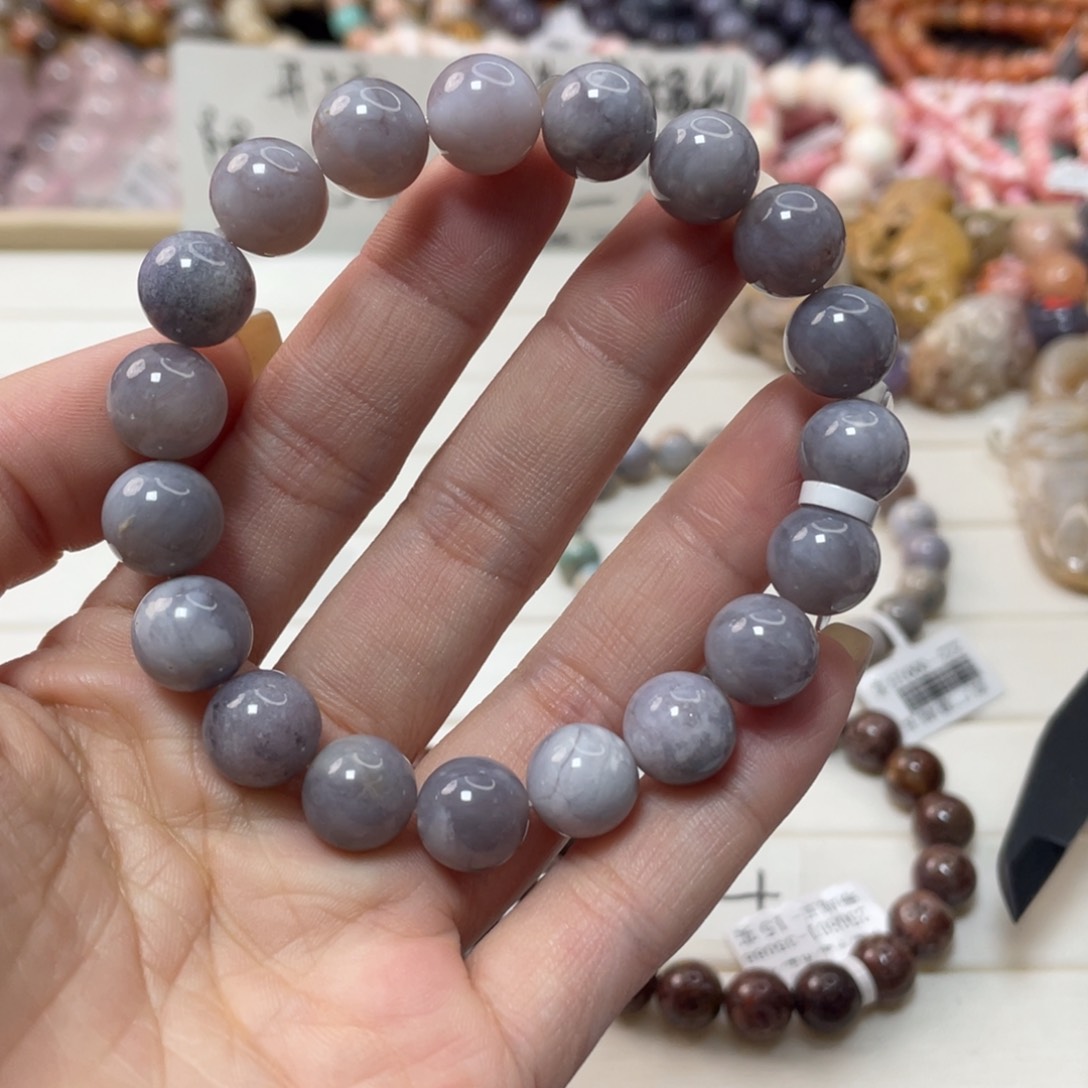 未镶嵌手链硅化玉宥***爱070