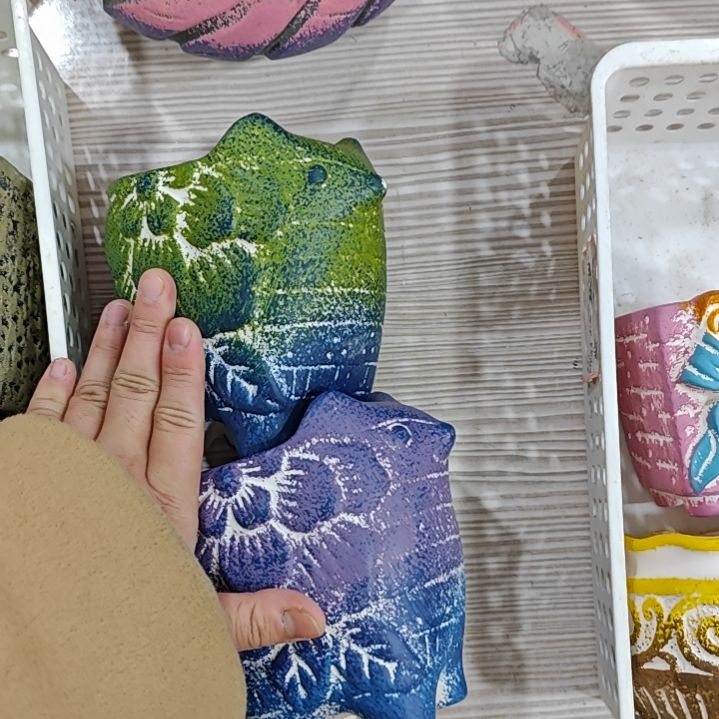 陶吸水透气的白陶花盆凑满12发货