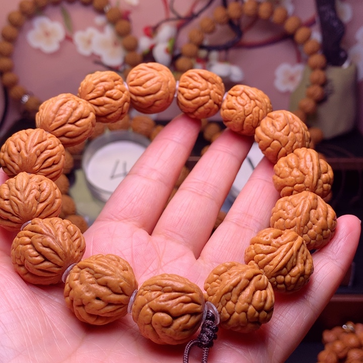 桃核手串龙纹桃核2