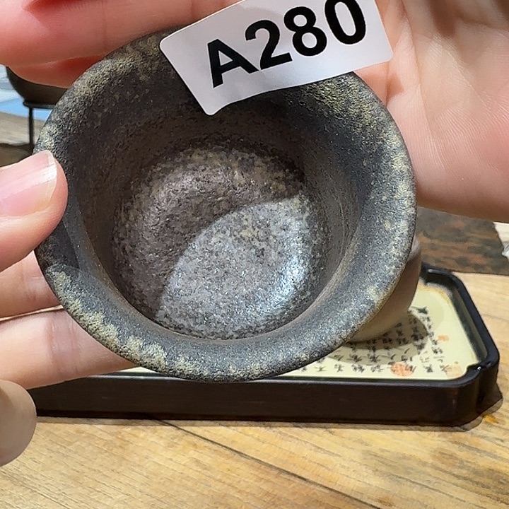 坭兴陶柴烧全手工原矿泥料杯