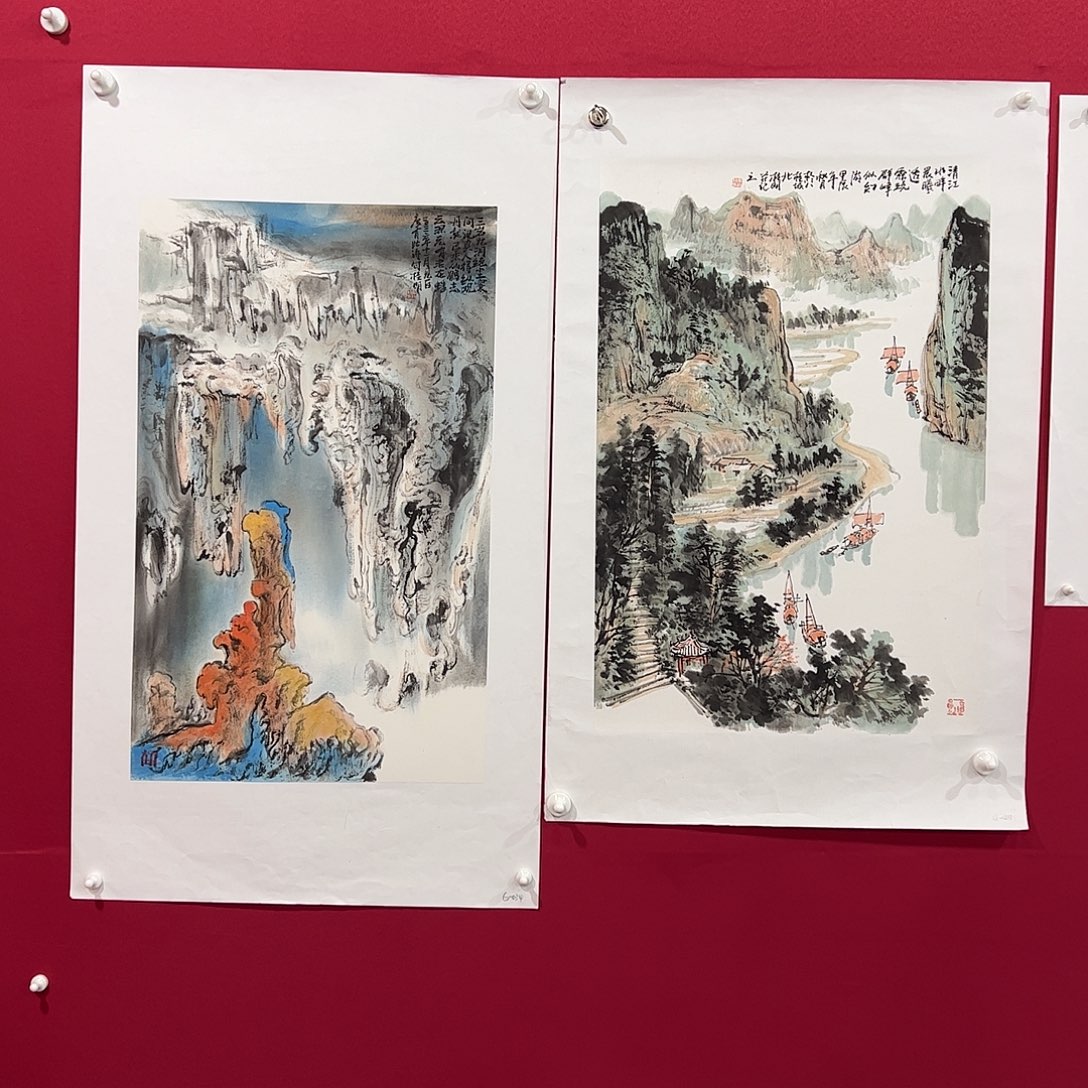 国画用****3黄桂明四尺三开