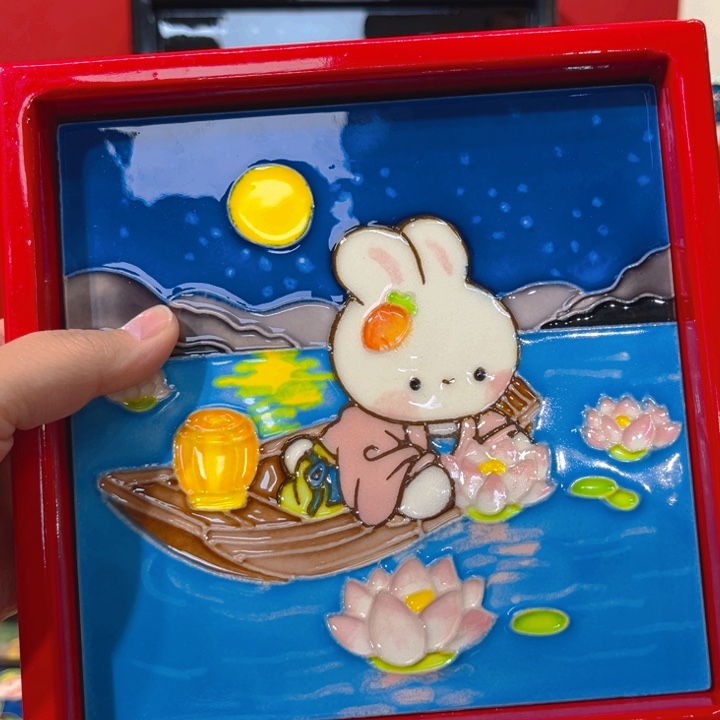 瓷片瓷板画艺术作品