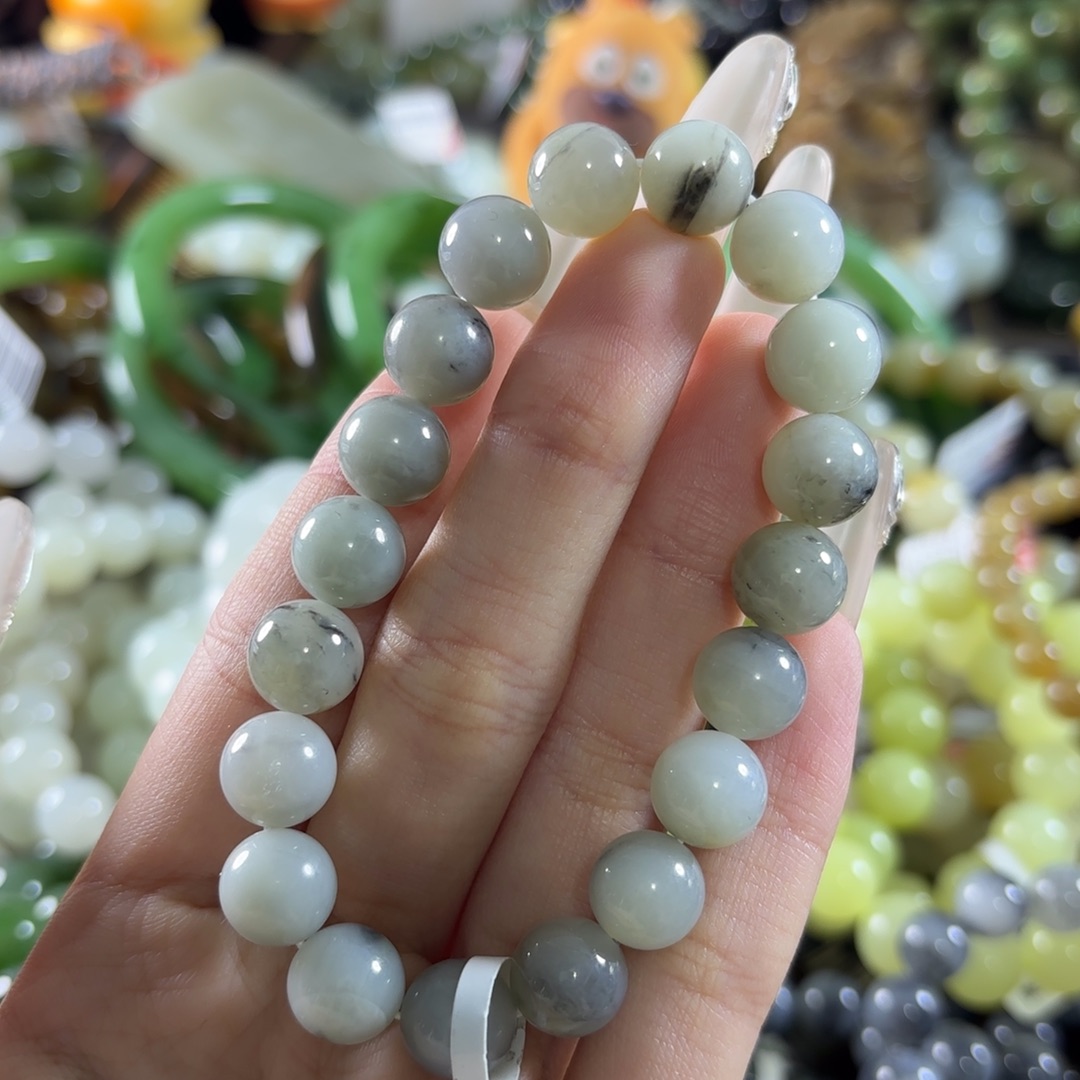 和田玉未镶嵌手链105