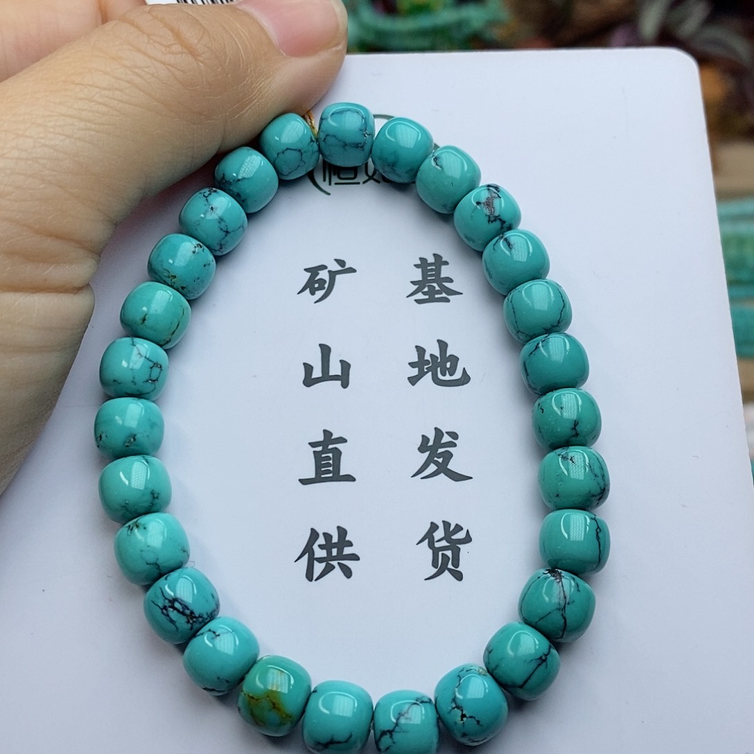 绿松石珠宝奇石未镶嵌