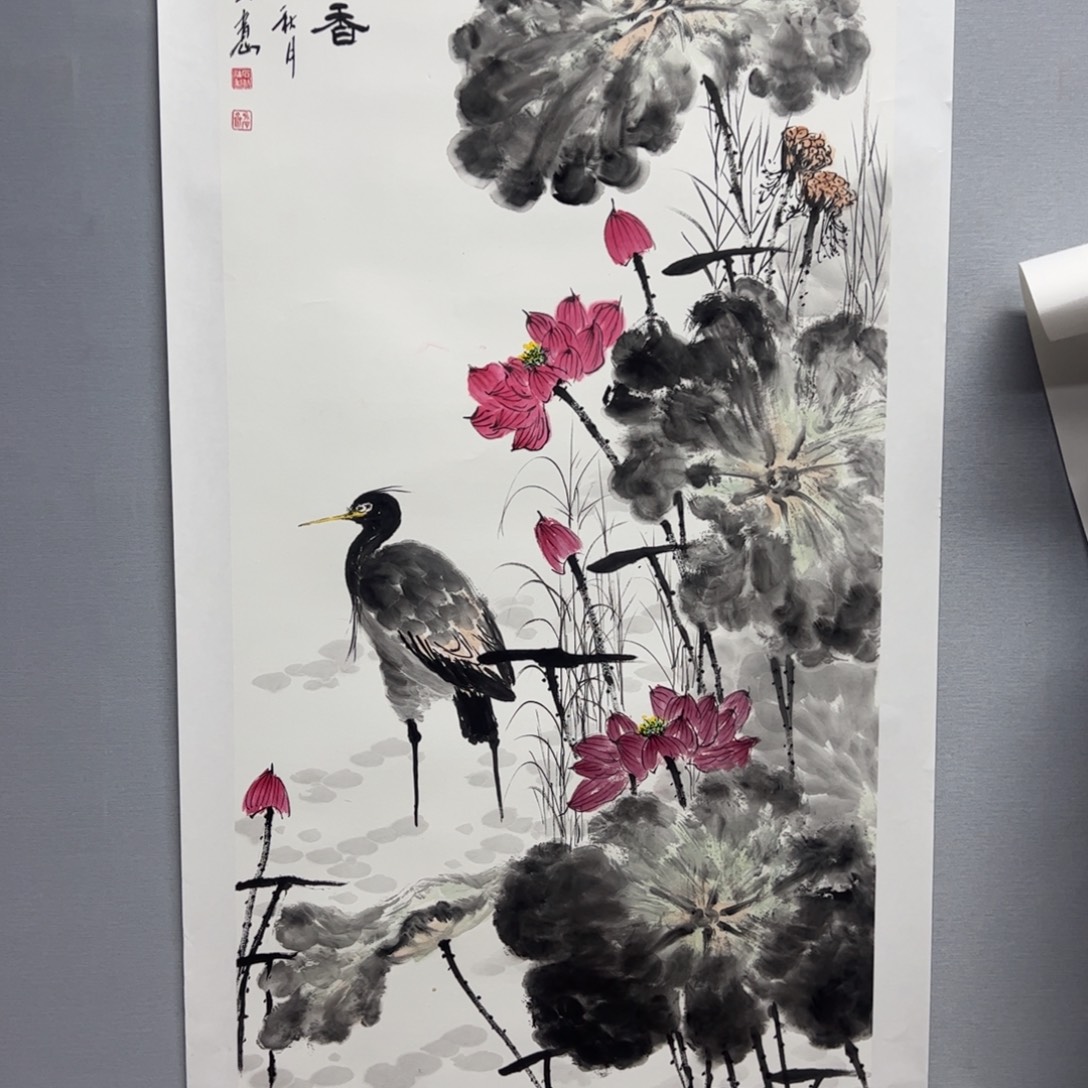 国画亲笔手绘原创