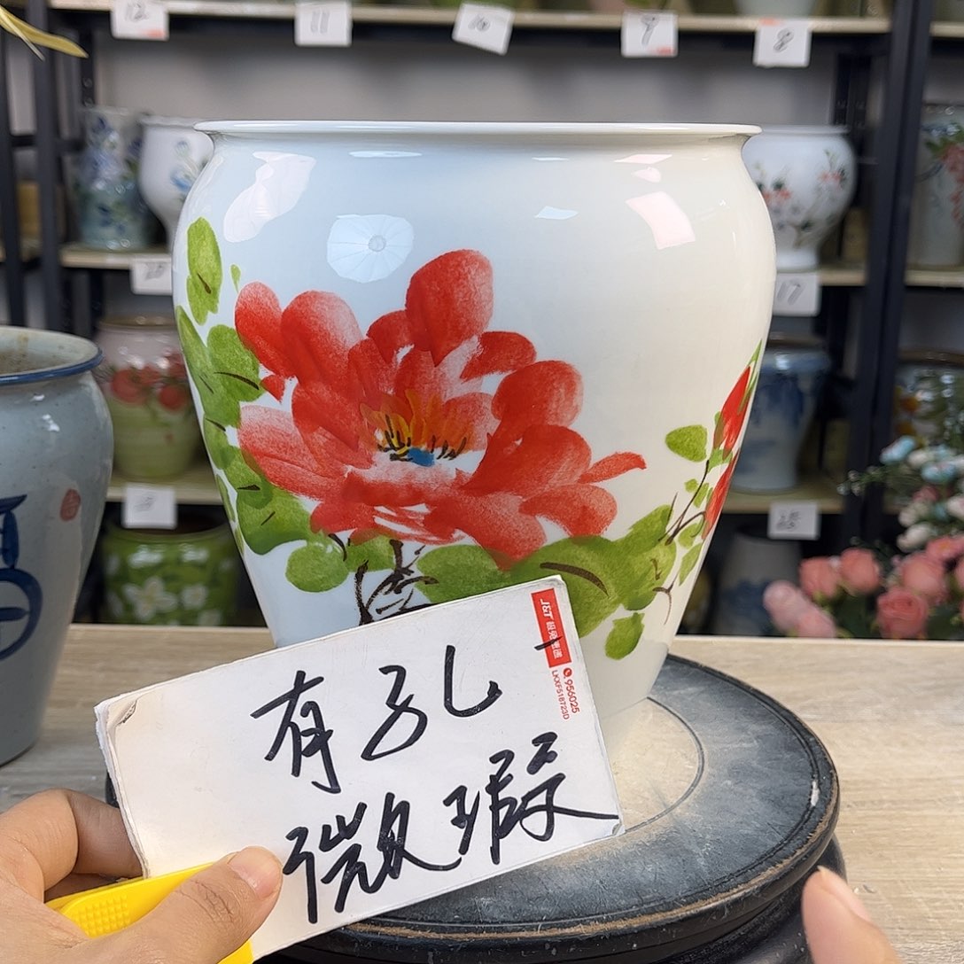 罐1xc景德镇陶瓷花盆