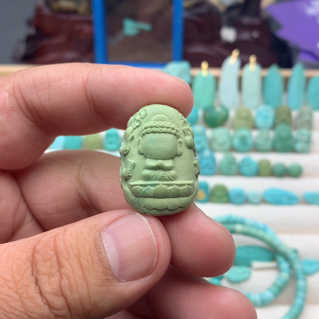 【闪购商品】绿松石珠宝奇石未镶嵌