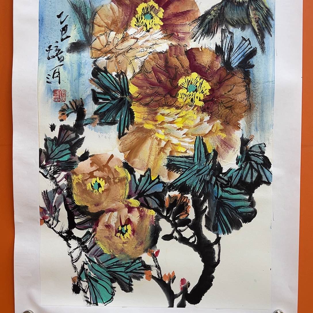 国画艺术家 真人111111111