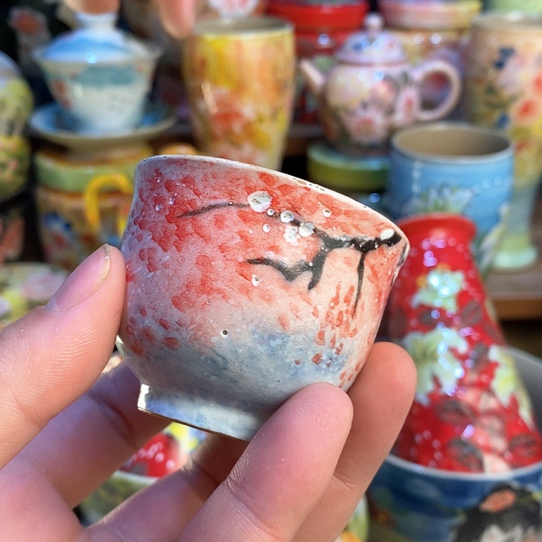 瓷片手绘陶赶紧来看看吧