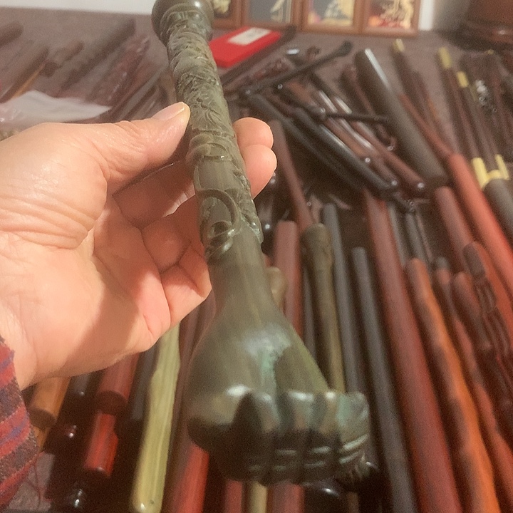 东非黑黄檀（紫光檀）用****2绿檀木挠