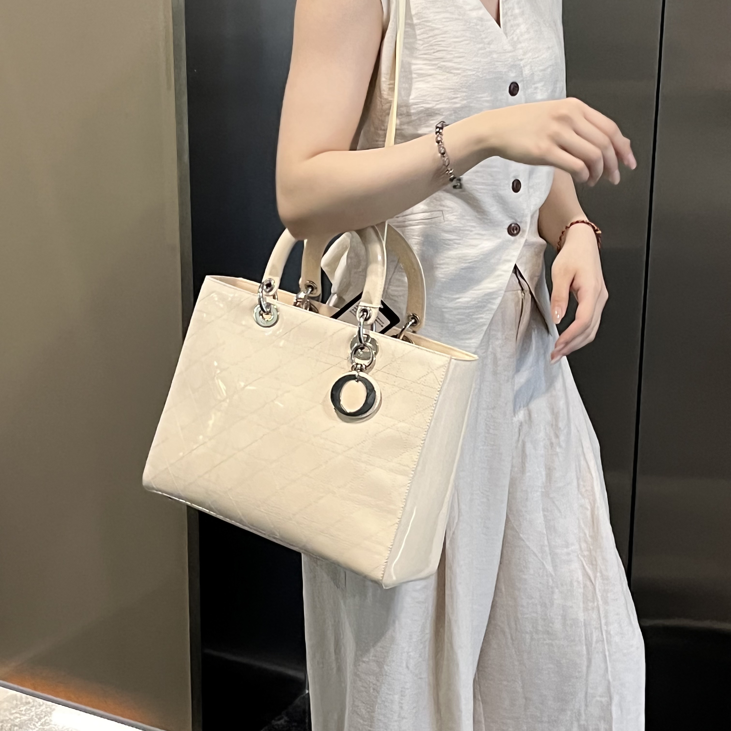 95新 DIOR/迪奥 Dior七格戴妃手提单肩/13426977