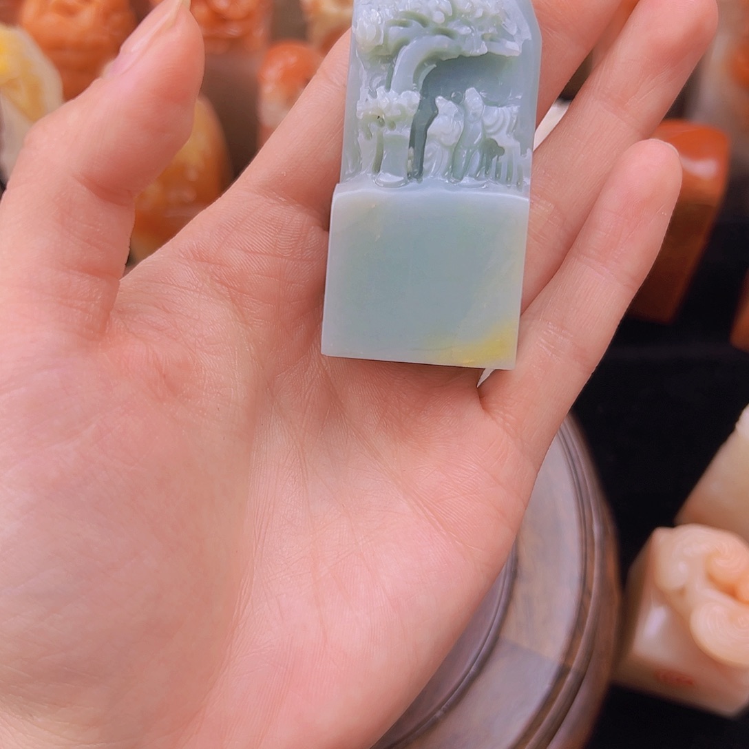 昌化石印石肆*六篆刻作品