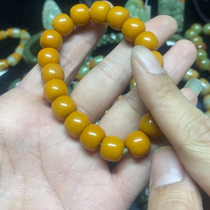 蛇纹石玉珠宝奇石未镶嵌
