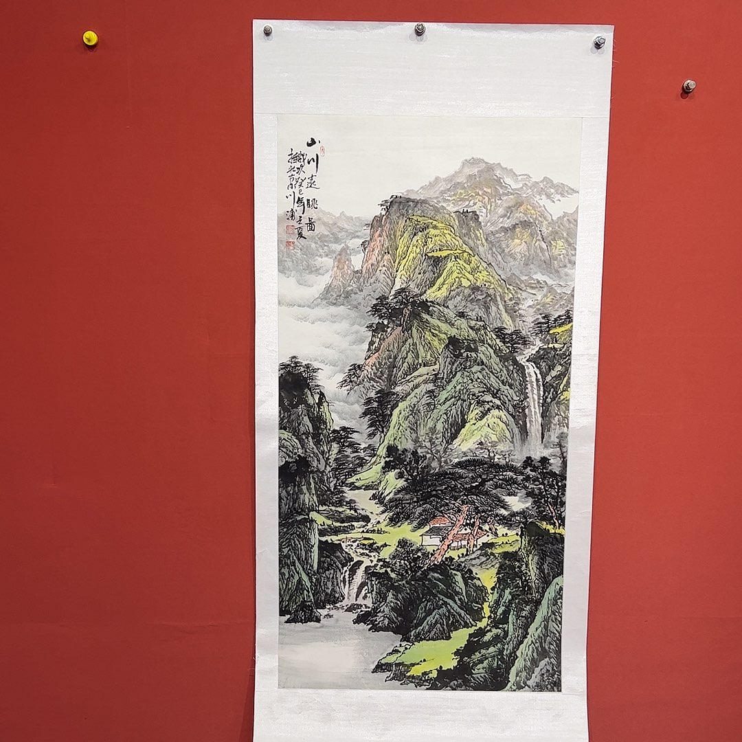 国画李川浦画家作品