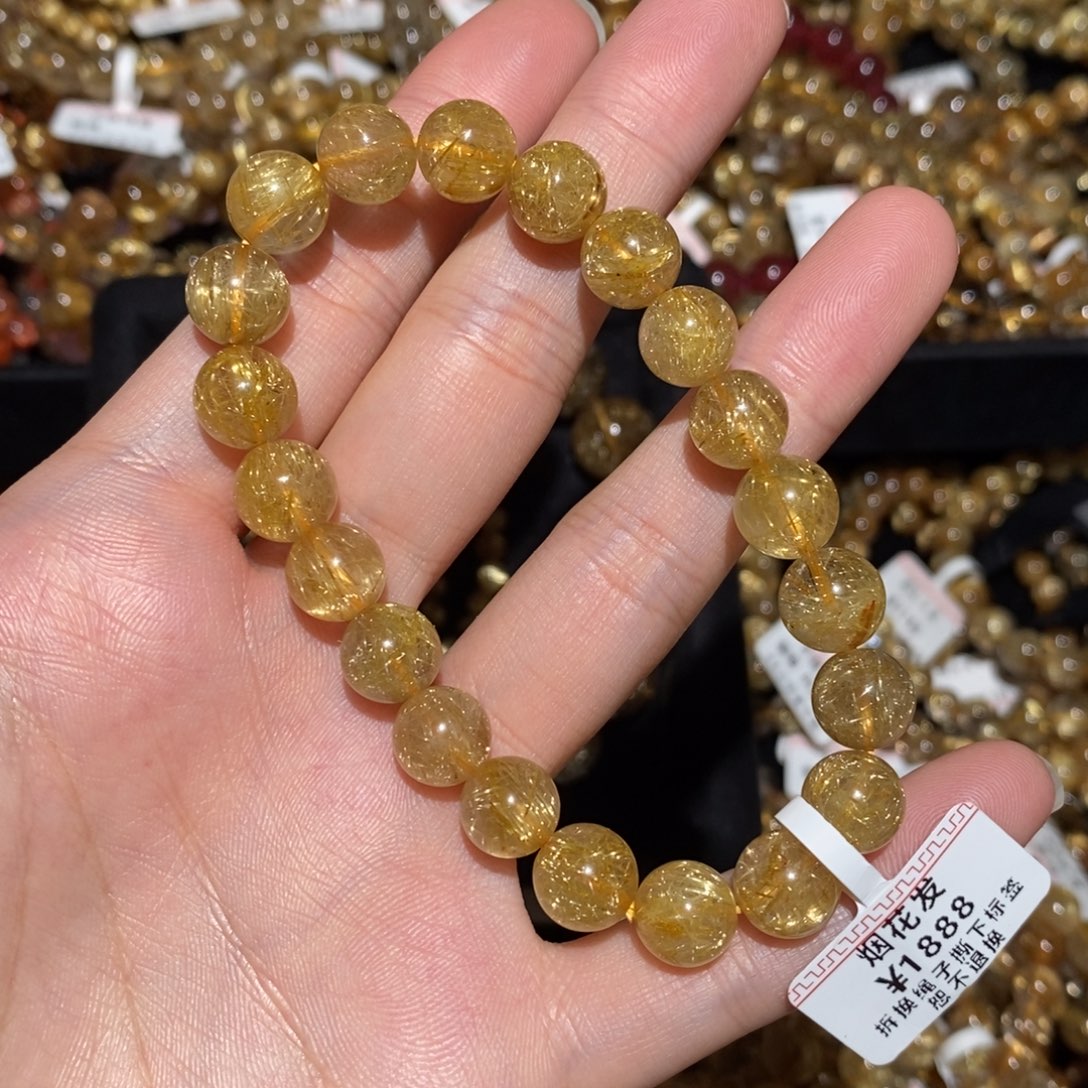 未镶嵌手串水晶手串