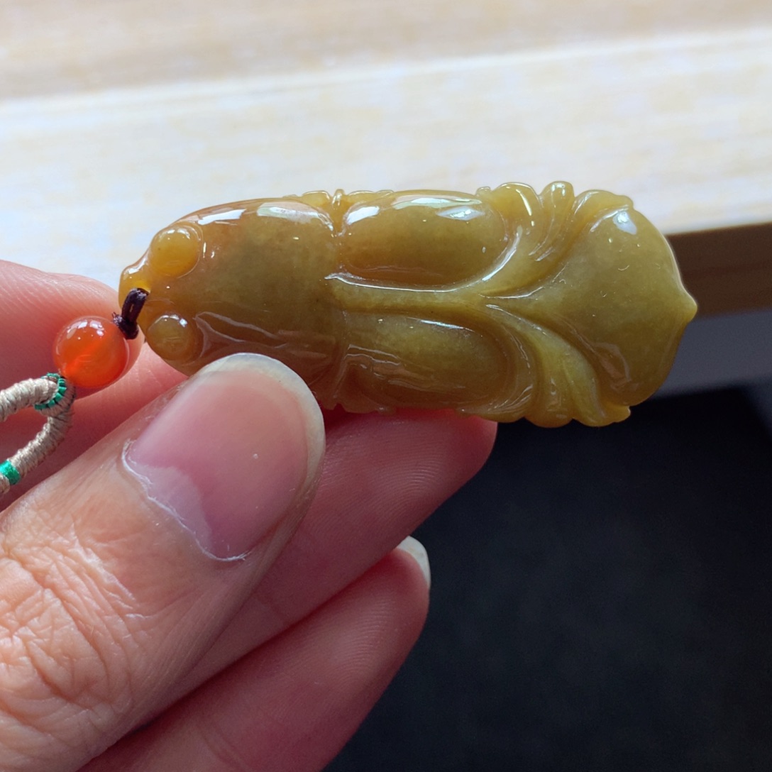翡翠未镶嵌颈饰吊坠