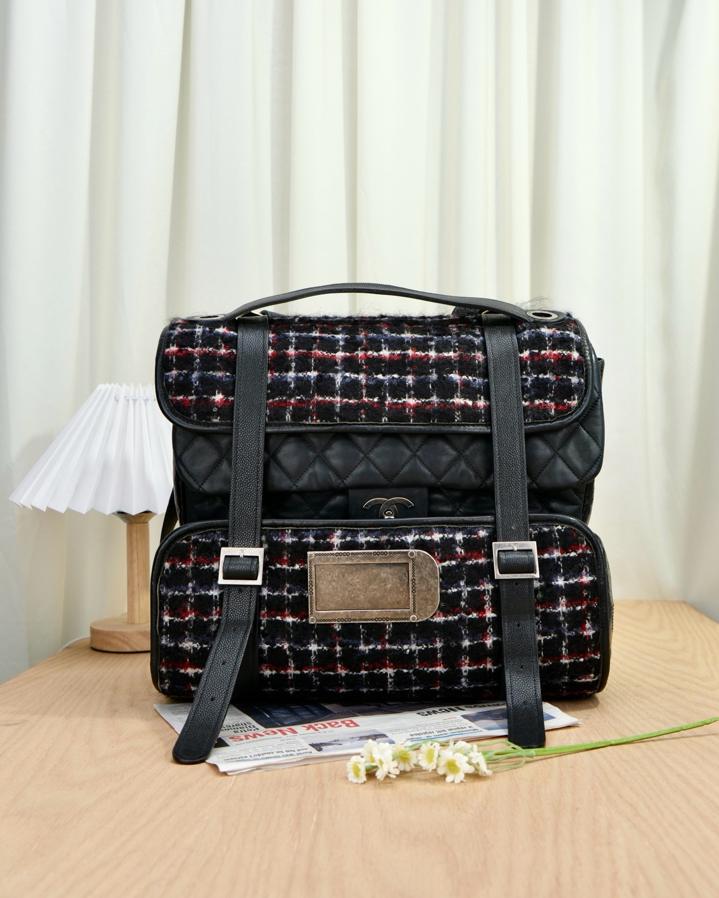 99新 Chanel/香奈儿 嘉壹(jimai )香奈儿三合一双肩包