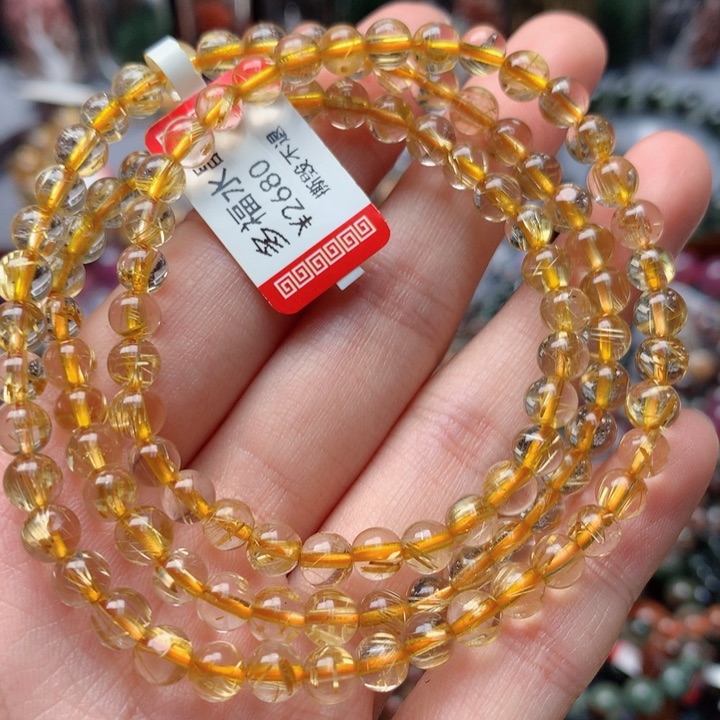 水晶手绳未镶嵌天然