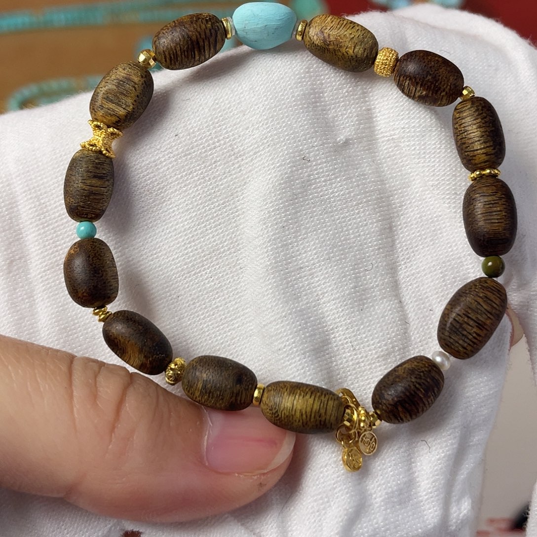 绿松石银S925镶嵌配饰