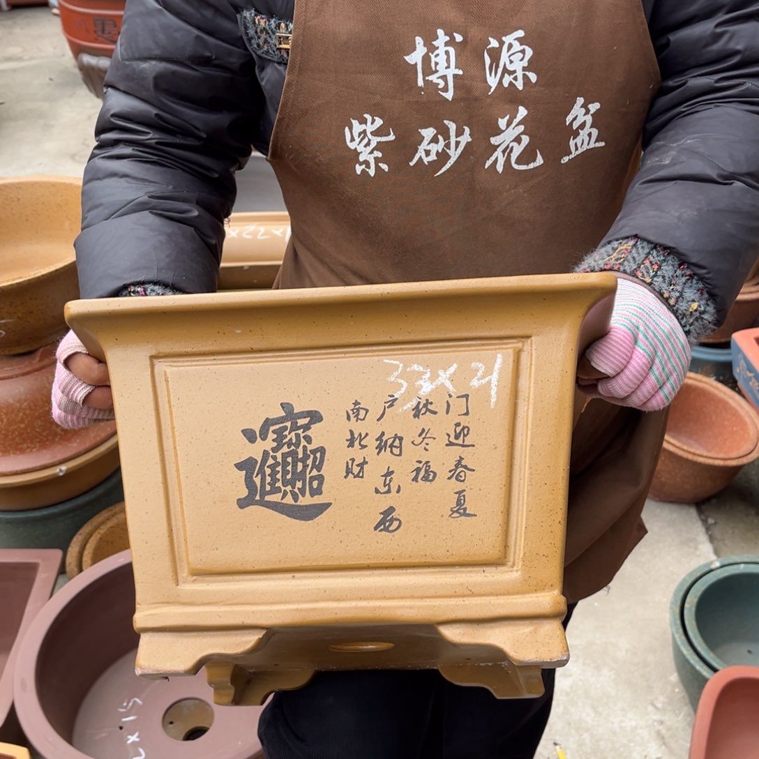 花盆紫砂盆景艺术