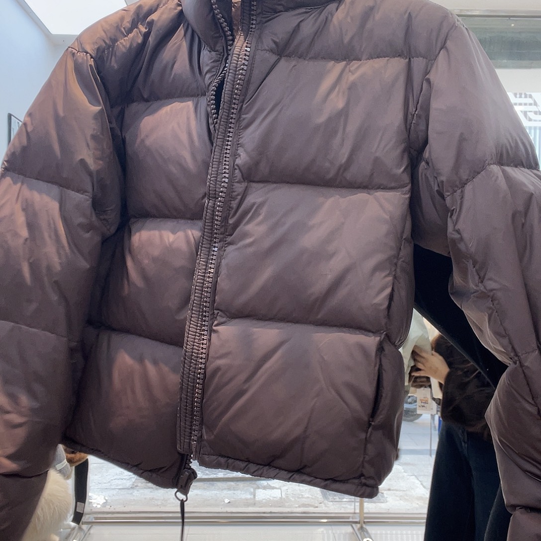 醋酯纤维肯豆咖色外套保暖