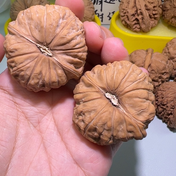 蛇***猫把件文玩核桃南瓜墩