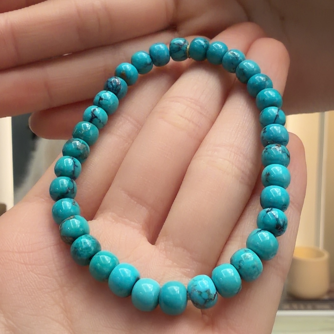 绿松石未镶嵌颈饰