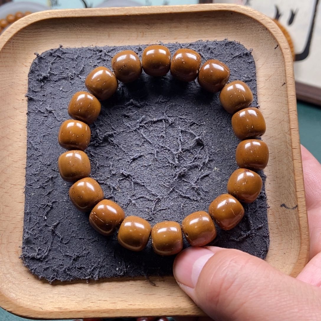 紫金鼠手串12mm近实心老型