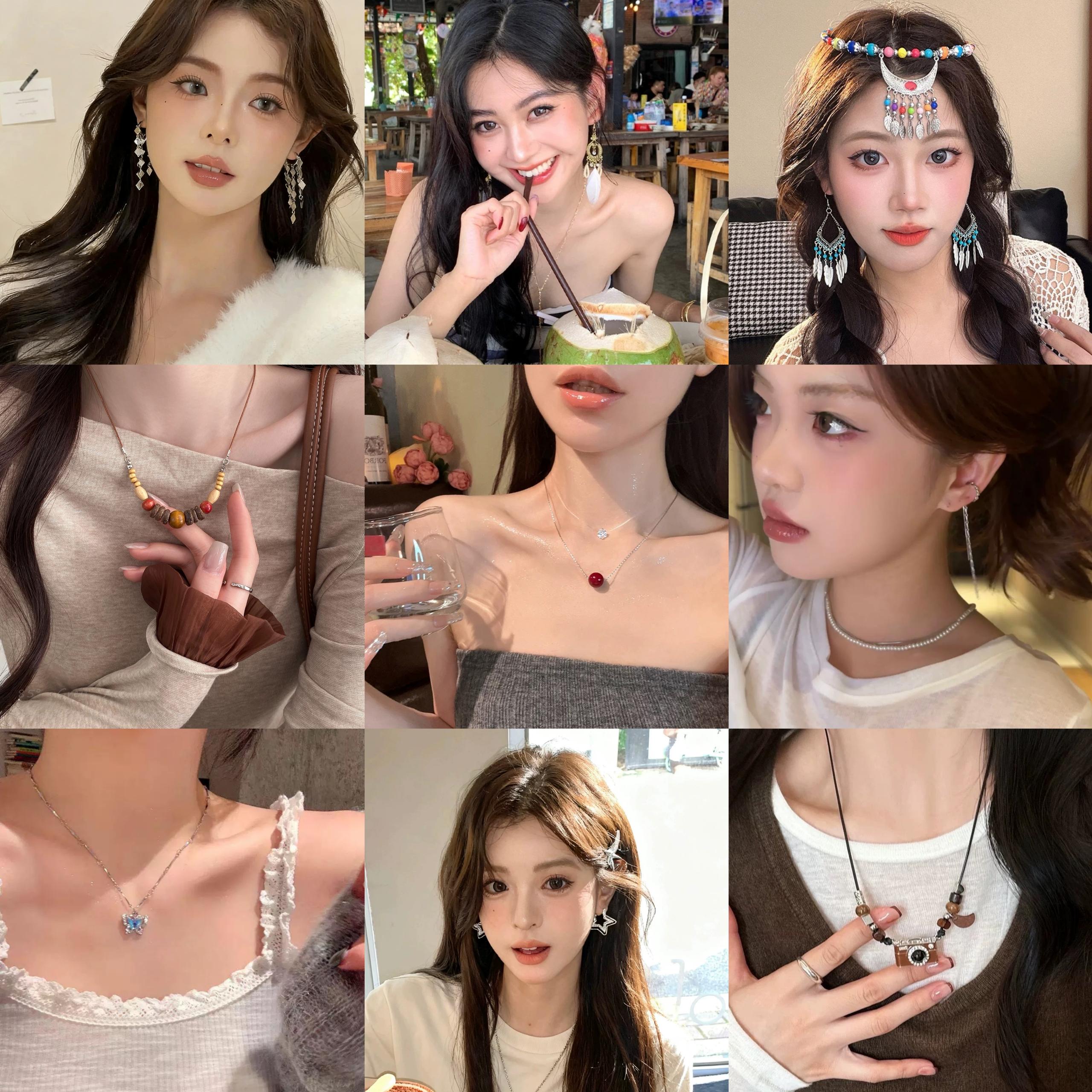 铜合金耳饰 原创设计甜美风耳饰经典港风轻奢百搭