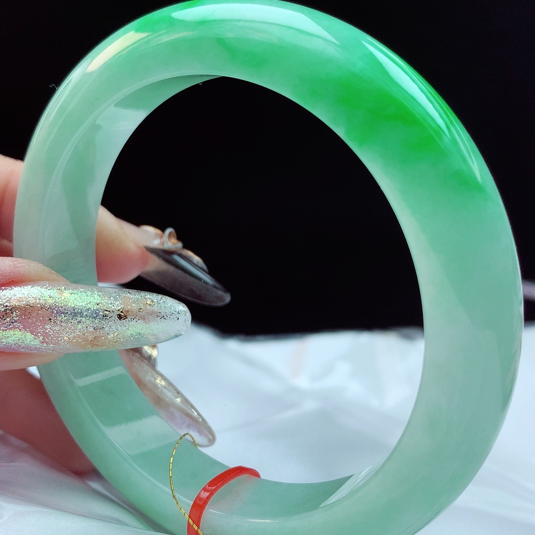 未镶嵌手镯翡翠59圈4772