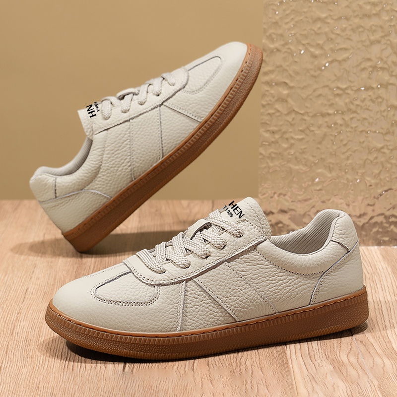 【头层牛皮】新款爆款男士真皮男生休闲男生潮款鞋子鞋子男款