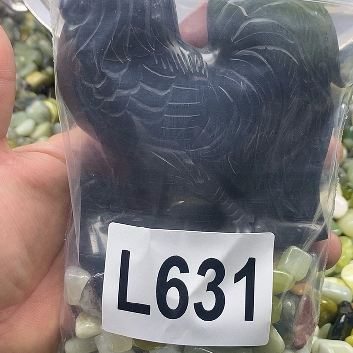 岫玉鱼缸石未镶嵌