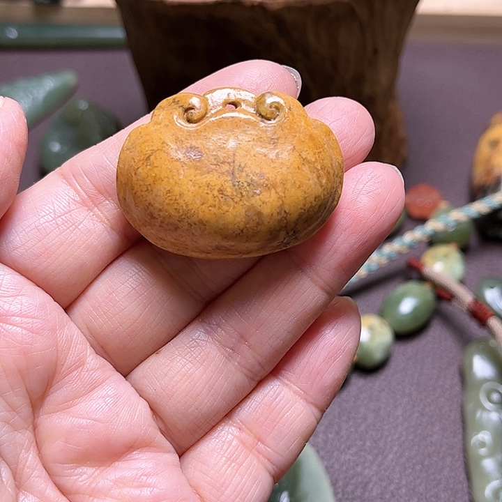 岫岩河磨玉（透闪石质玉）手绳未镶嵌
