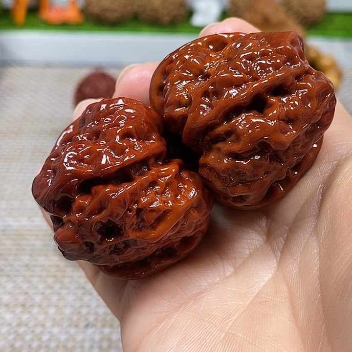 文玩核桃把件全品蛤蟆