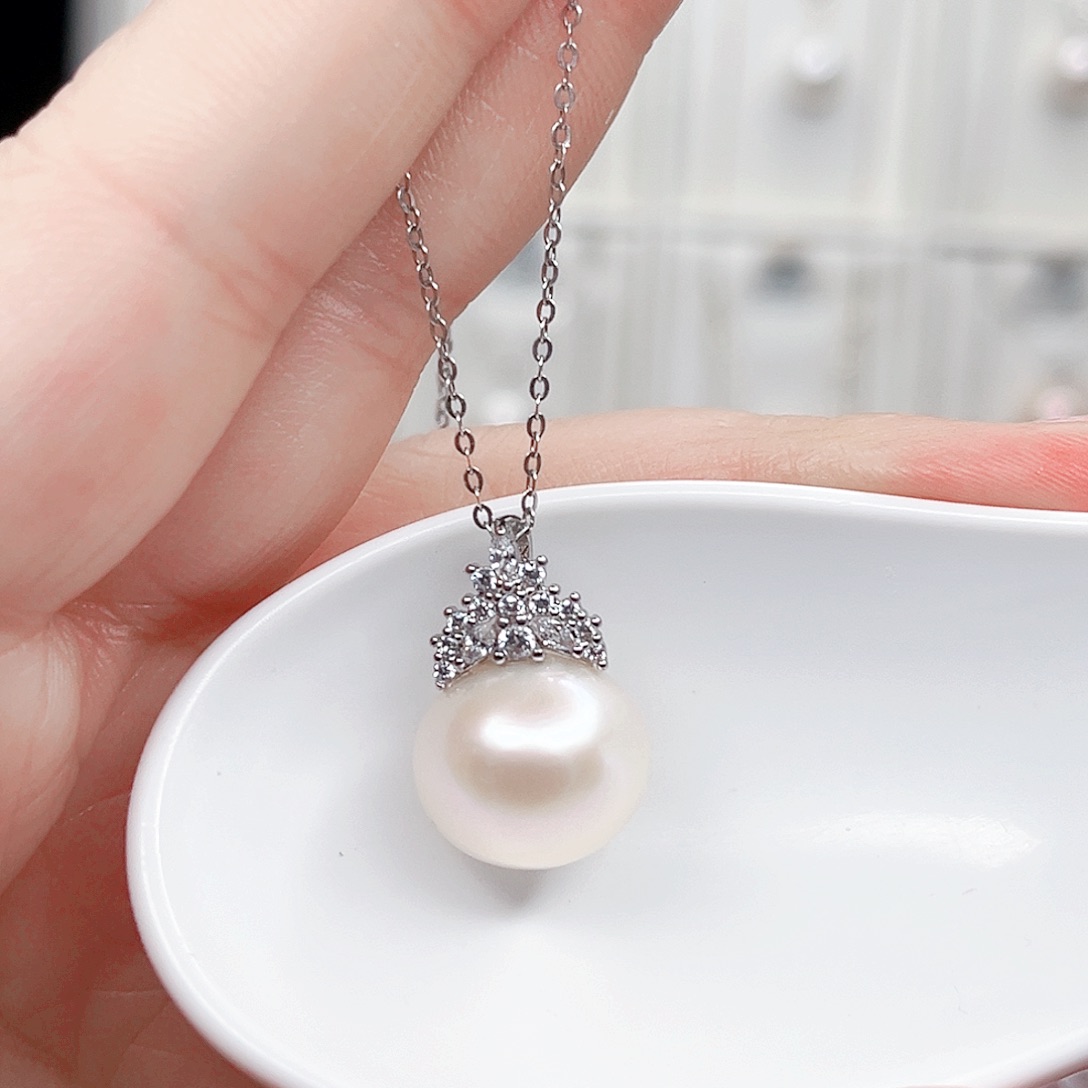吊坠(赠链)合金淡水珍珠
