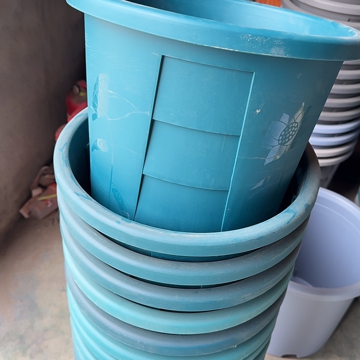 测40口径5个军绿无托底部瑕疵