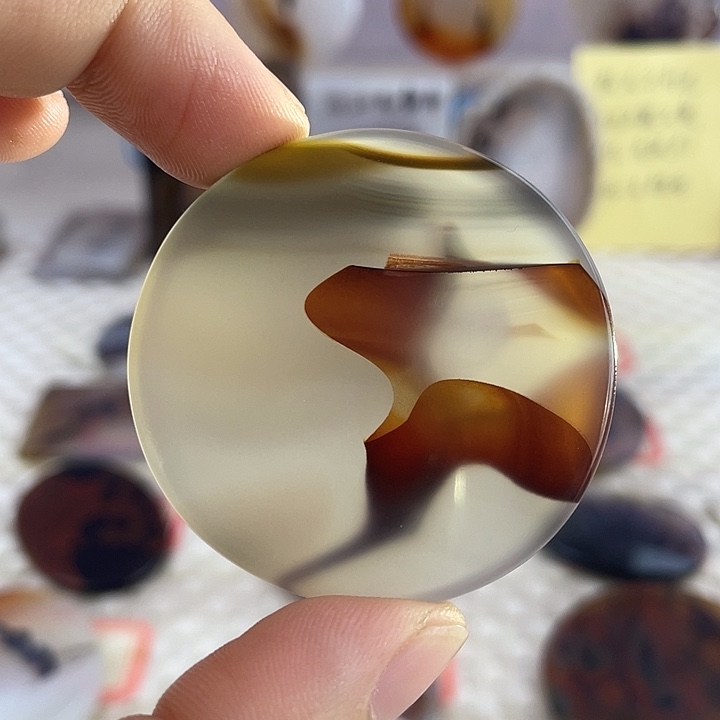 玛瑙/玉髓未镶嵌颈饰