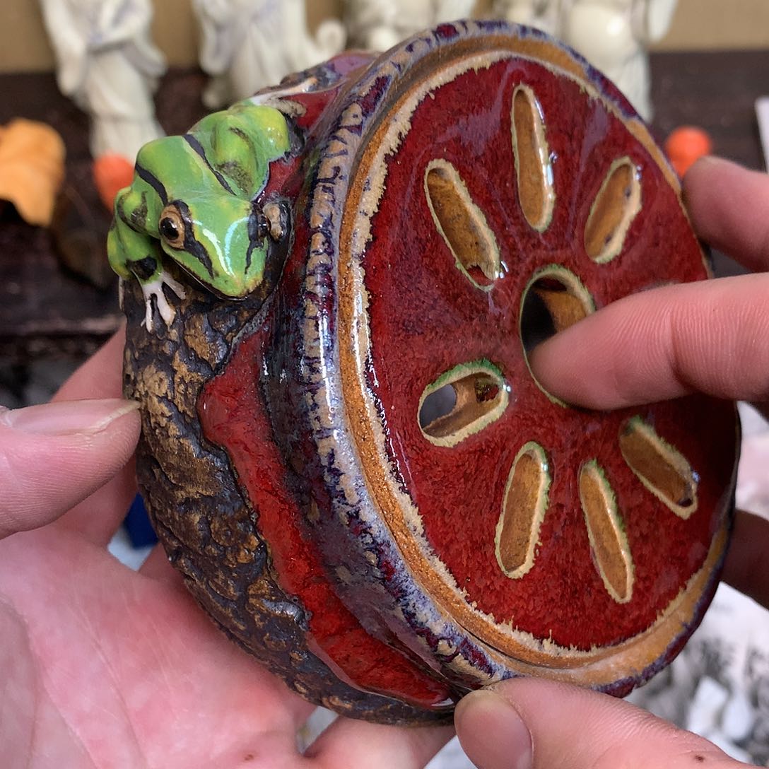 紫砂茶宠工艺美术作品