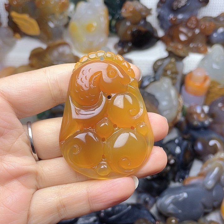 玛瑙/玉髓饰品未镶嵌
