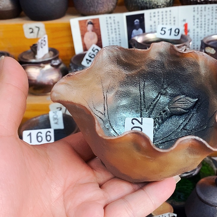 紫砂茶杯柴烧纯手工202