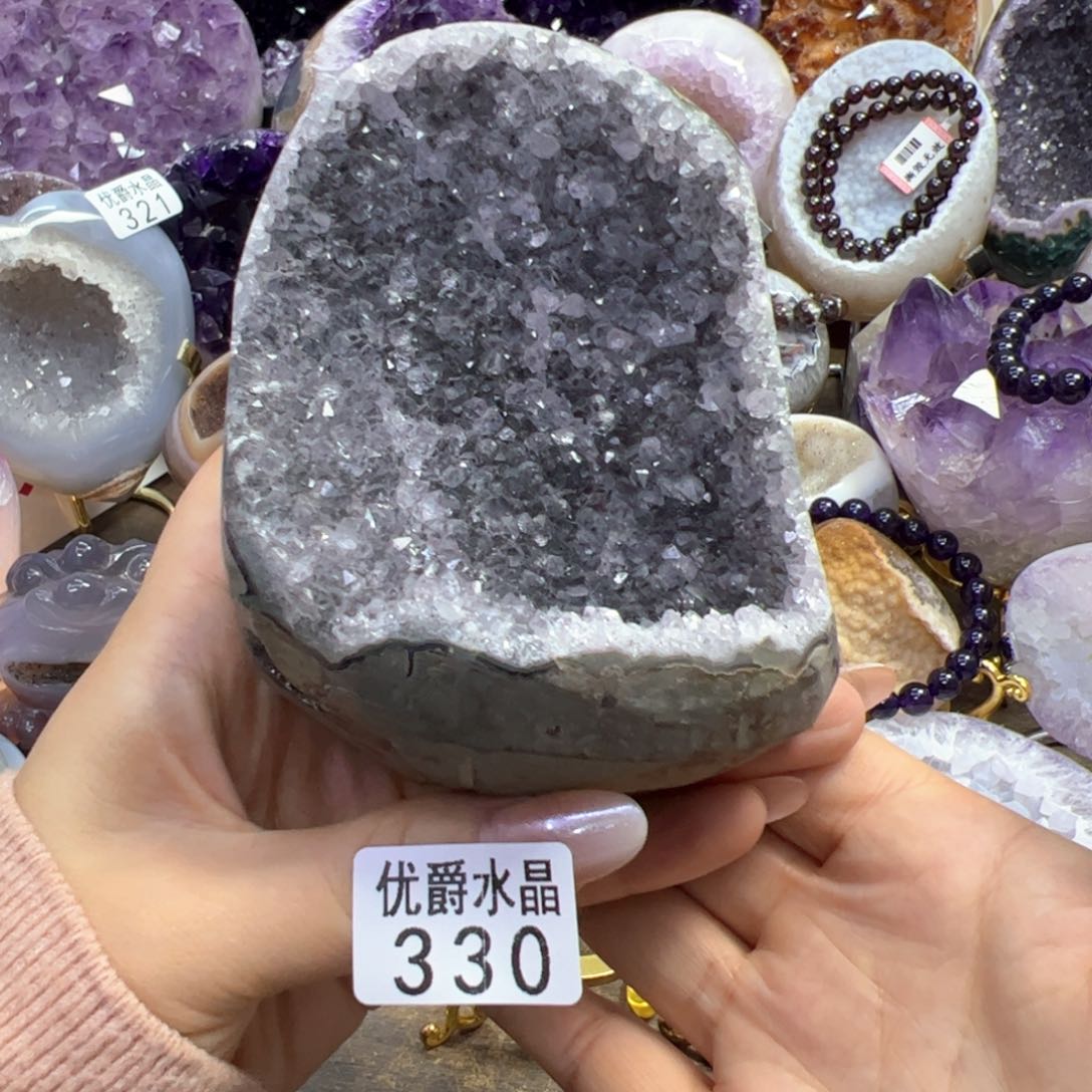 未镶嵌大型摆件（非配饰）紫晶330