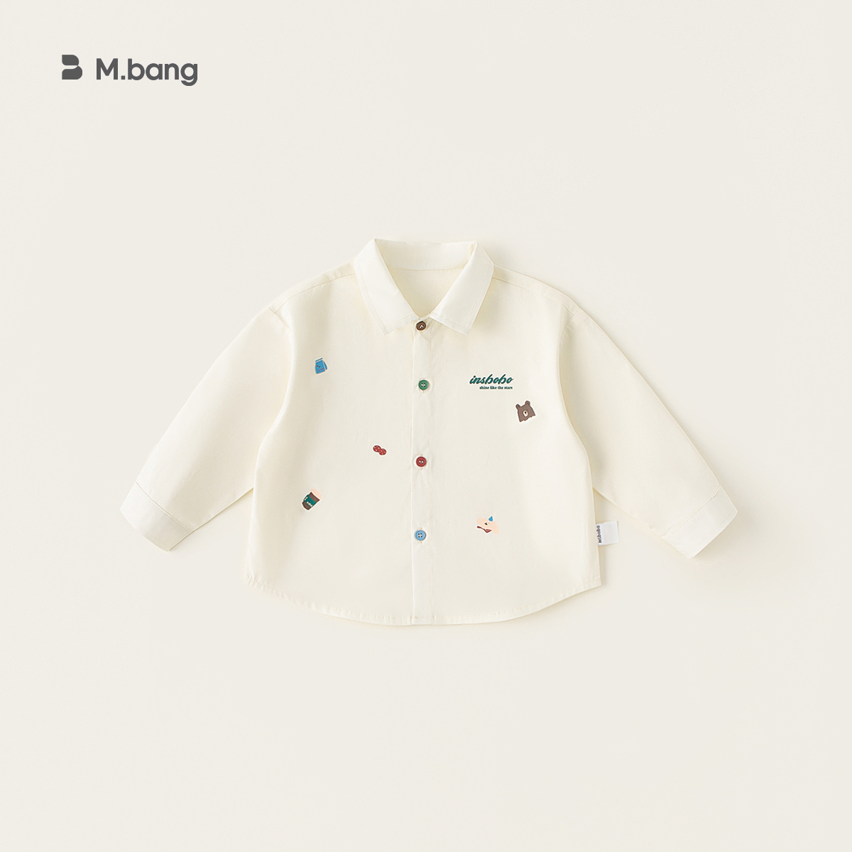 【春】2025春新款儿童上衣（可爱卡通翻领衬衫）CY85002