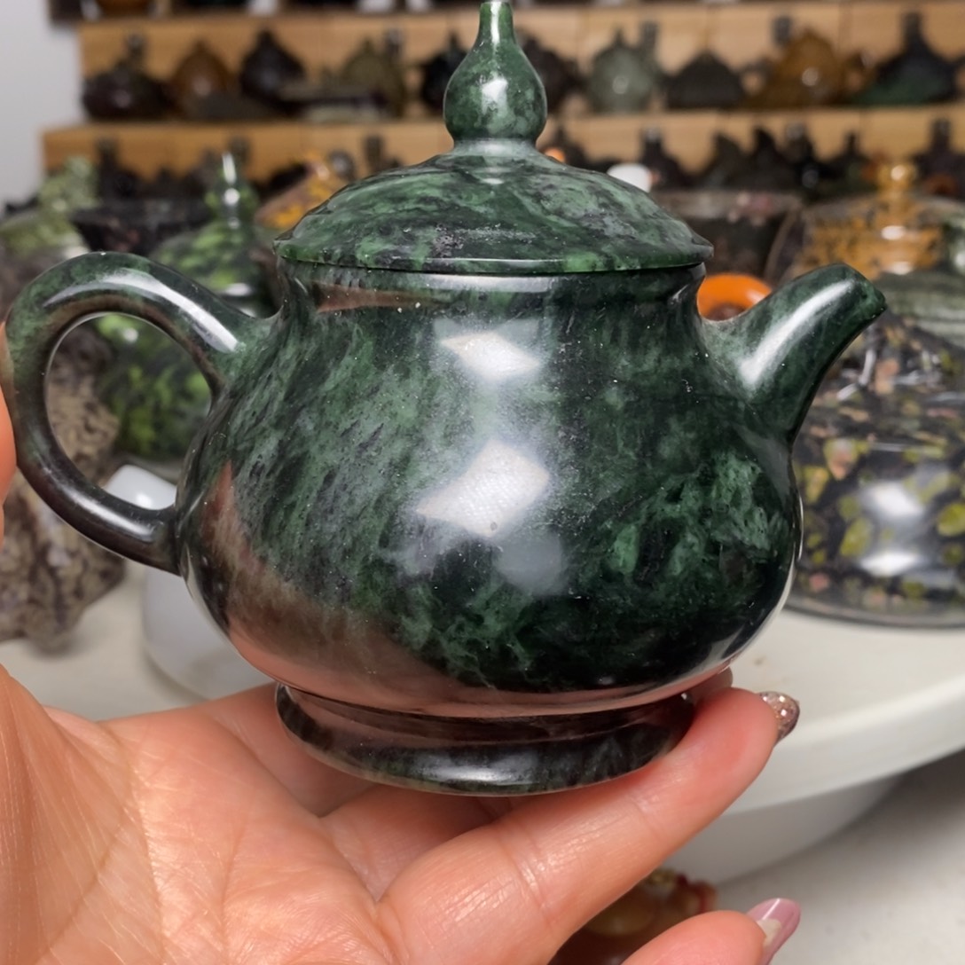 藏玉药王石福利款潘壶230cc