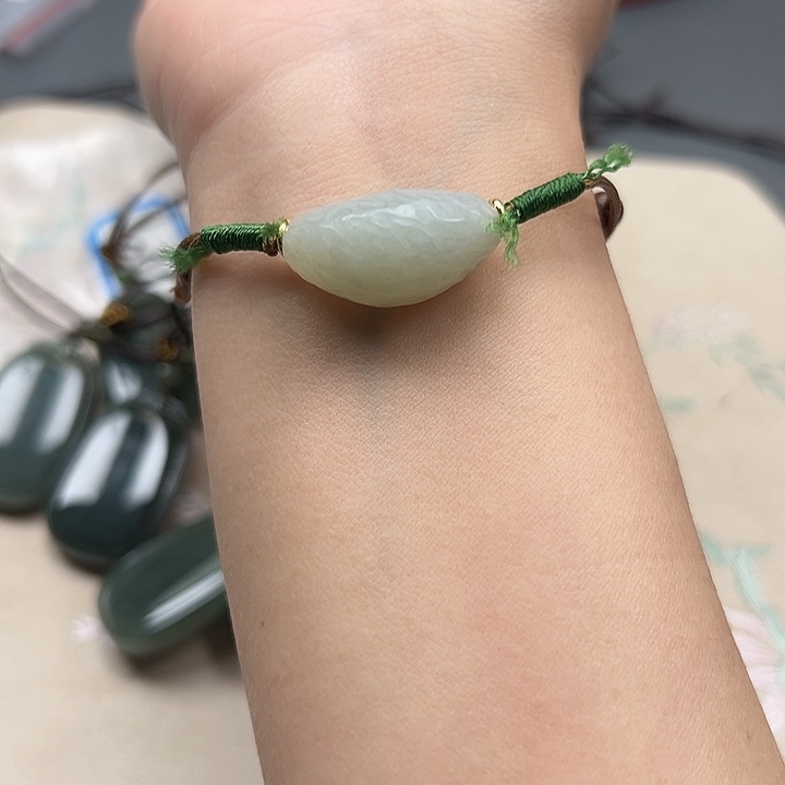 和田玉未镶嵌颈饰29