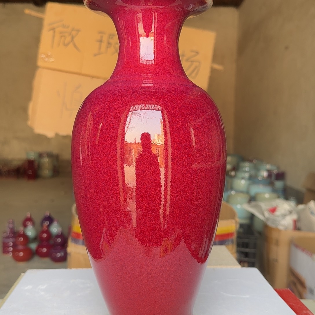 摆件陶郑家钧窑摆件微瑕