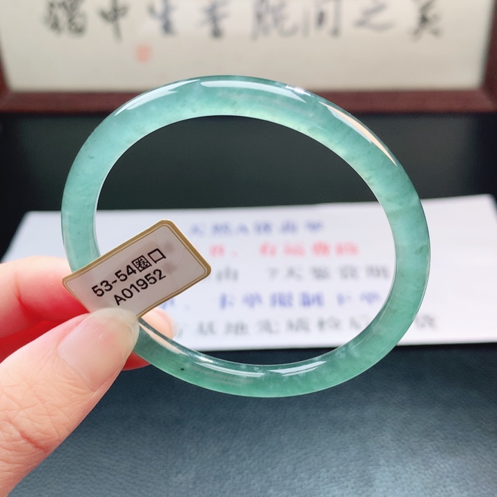 翡翠未镶嵌手镯翡翠手镯79