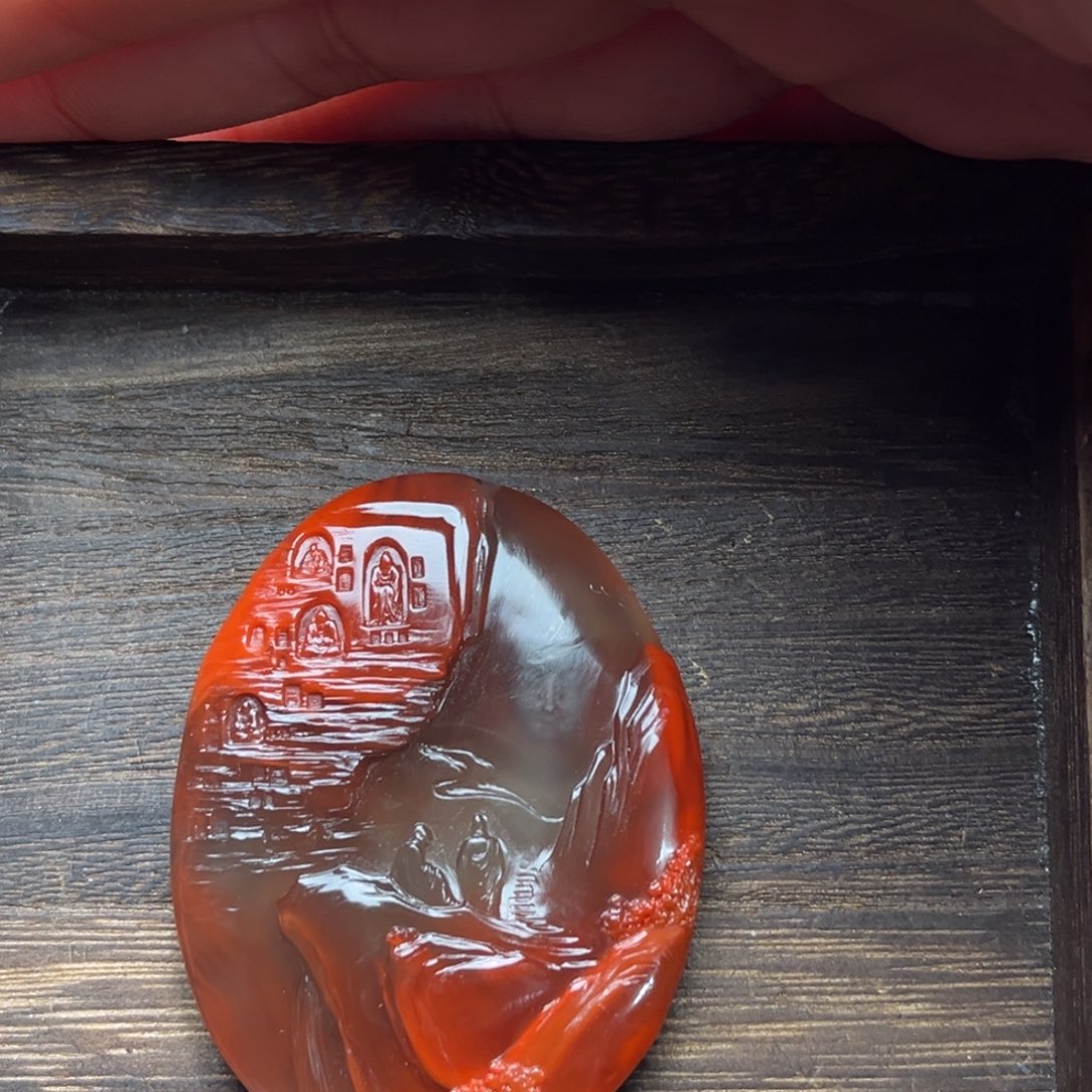 江***南南红玛瑙未镶嵌颈饰