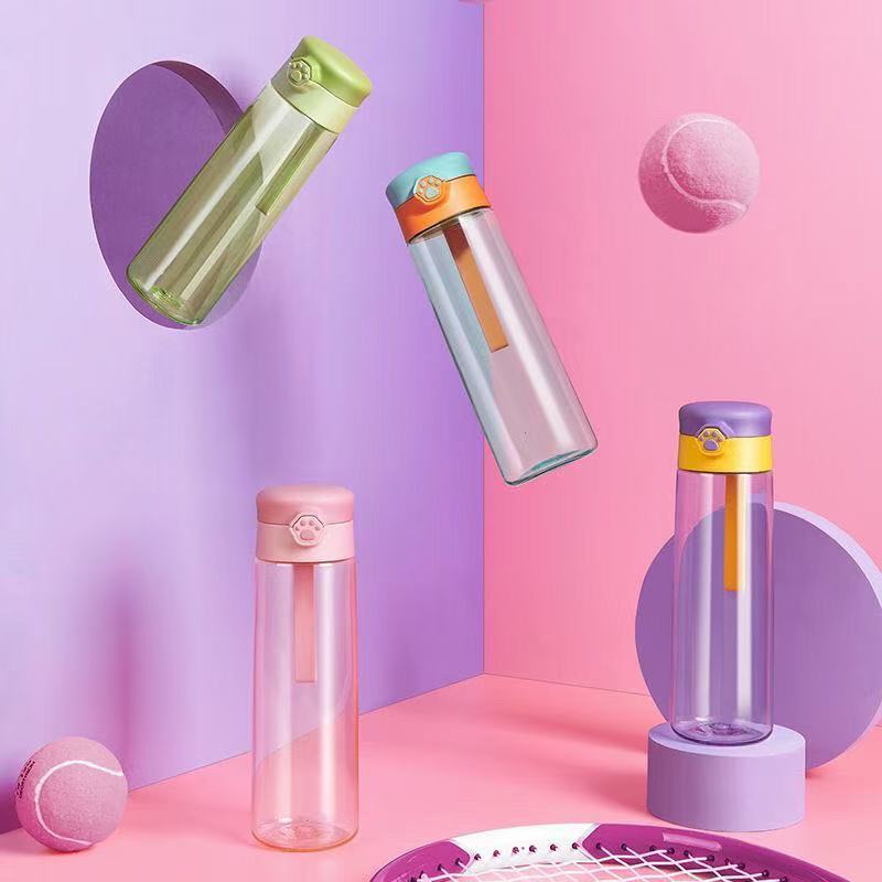 V-魅果杯超萌便携随手杯玻璃杯水杯320ml