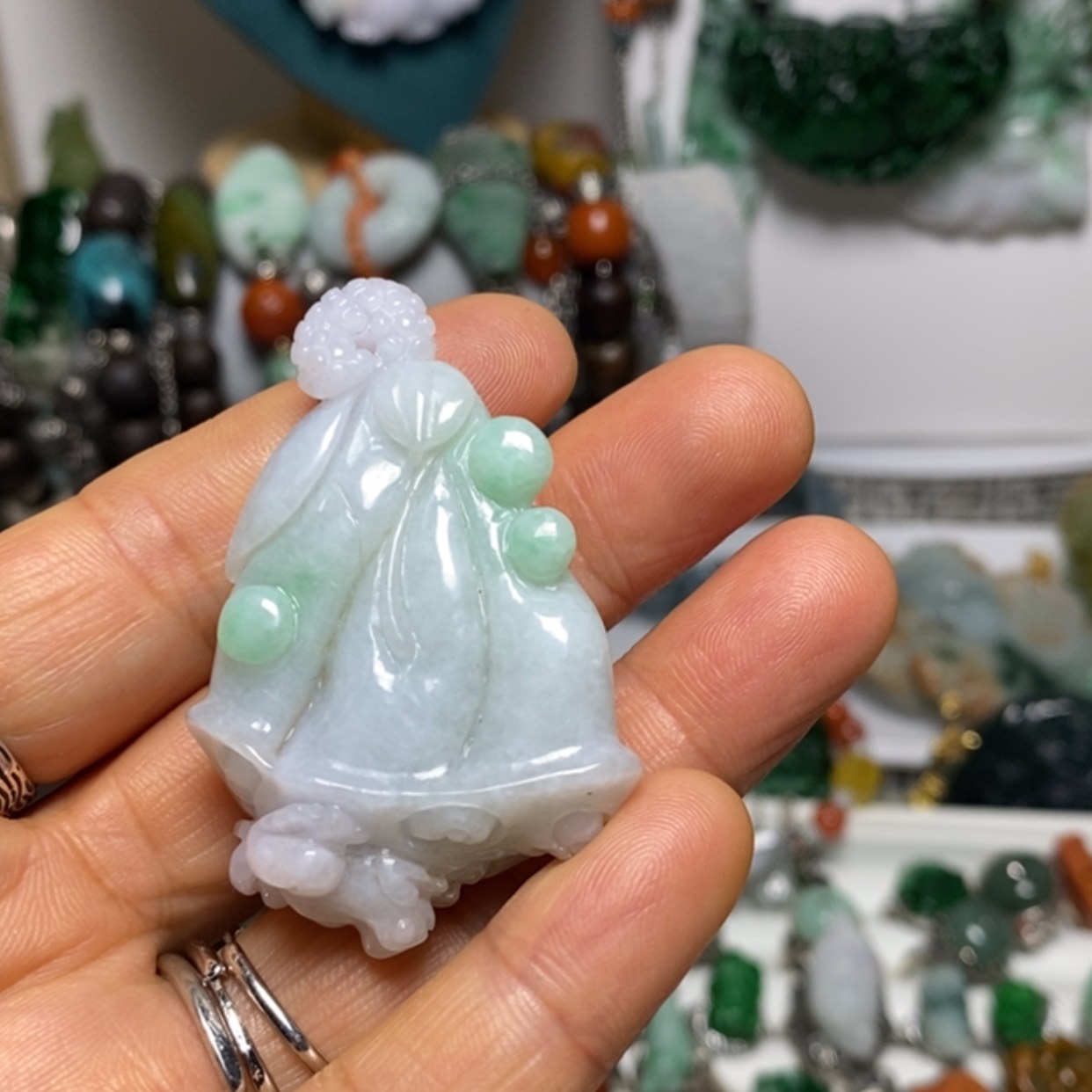 【闪购商品】翡翠吊坠(赠链)未镶嵌