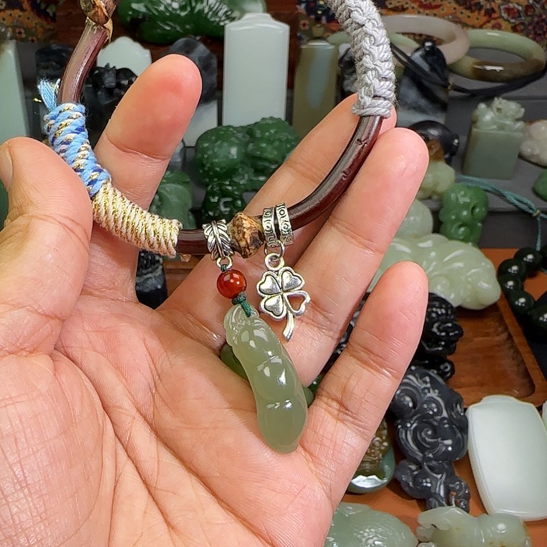 和田玉颈饰未镶嵌❻***深